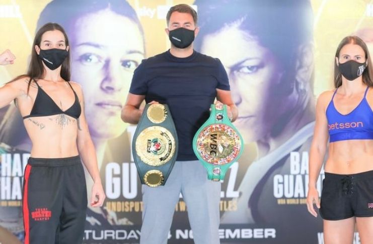 Taylor vs Gutierrez: Katie Taylor desconfiada da força e poder de Miriam Gutierrez na pesagem