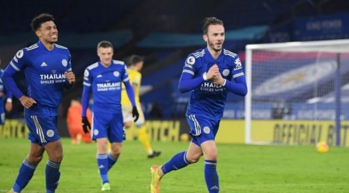 Leicester x Brighton: Leicester atropela e encosta nos líderes