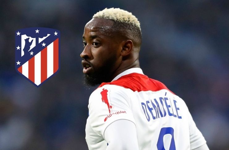 Dembele, do Lyon, em negociações com o Atlético de Madrid