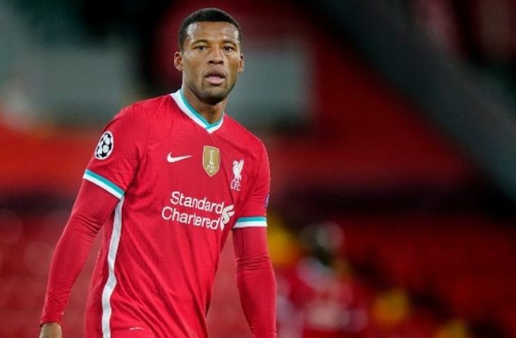 Georginio Wijnaldum e Liverpool ainda sem acordo