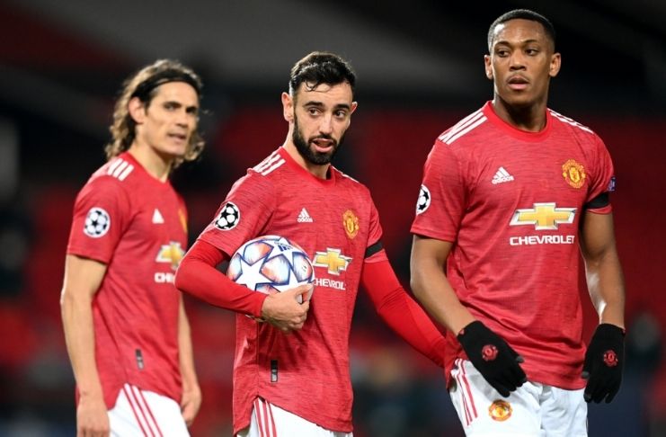 Manchester United em uma falsa posição